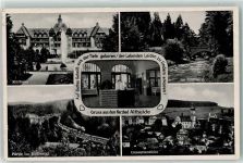 Bad Altheide Polanica Zdroj - Kurhaus Im Höllental Eisenbahn Kirche Herzbad Gruss Springbrunnen
