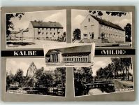 39624 O3590 Kalbe Milde - Gartenstraße Burggraben u. Ruine Kulturhaus