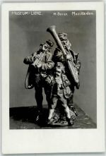 Musikanten Museum Lienz Skulptur Foto AK