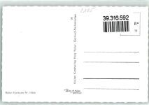 82490 W8105 Farchant - Dorfstraße Rinderfuhrwerk Zugspitzgruppe