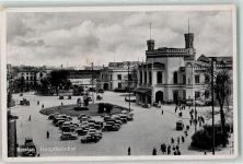 Breslau Wroclaw - Hauptbahnhof Oldtimer