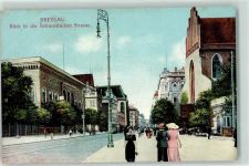 Breslau Wroclaw 1915 - Schweidnitzer Straße