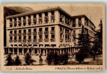 73570 Brides-les-Bains Gebrauchsspuren l`Hotel des Thermes
