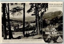 76597 W7563 Loffenau Gebrauchsspuren Ferienheim der Ev. Gemeinschaft