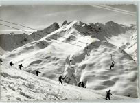 73450 Valloire Foto AK Setaz 2400 m Skigebiet Schnee Winter Lift Ski Sport