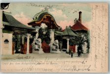 10115 W1000 Charlottenburg 1903 - Zoologischer Garten Elefantentor am Kurfürstendamm
