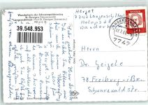 78112 W7742 Langenschiltach - Wanderheim des Schwarzwaldvereins St. Georgen