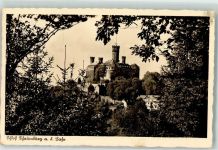 Schaumburg Schloss 1940 Foto AK mit Hotel Waldecker Hof