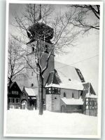 Krummhübel Karpacz Winter Kath. Kirche
