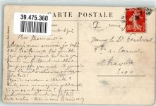 73100 Aix-les-Bains 1909 - le Lac du Bourget et l`Abbaye de Hautecombe