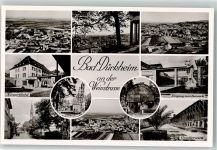 67098 W6702 Bad Dürkheim - Kurparkhotel Gradierwerk Klosterruine Limburg Oldtimer