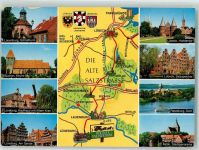 21335 W2120 Lüneburg - Die alte Salzstrase Landkarte
