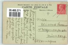 64700 Hendaye - l`Avenue de la Gare la Bidassoa et Irun