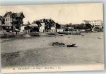 33120 Arcachon - der Strand Maree Basse
