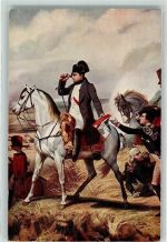 Versailles Napoleon a Wagram 6.7.1806 sign. H Vernet Musee AN Paris 533 Napoleon Künstlerkarte