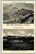 07778 O6904 Dornburg , Saale Gebrauchsspuren 1000 Jahrfeier v. 10.-12. Juli 1937