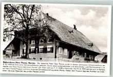 79872 W7821 Bernau im Schwarzwald, Baden Foto AK Geburtshaus Hans Thoma