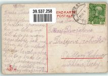 34100 Trieste / Triest / Trst 1916 Gebrauchsspuren Hafen Rathaus