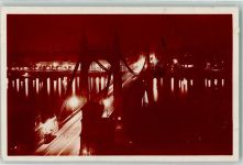 Budapest Mondschein Elisabethbrücke