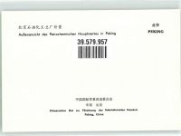 Beijing Peking FOTO KEINE AK Fabrik Petrochemie