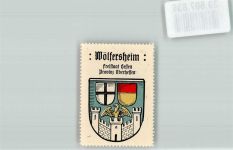 61200 W6366 Wölfersheim Vignette Wappen