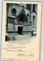 Barcelona 1901 - Kirche der Jungfrau des Meeres