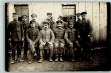 Gruppenfoto Uniform Soldaten WK I Foto AK