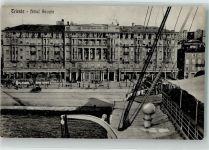 34100 Trieste / Triest / Trst - Hotel Savoia Straßenbahn Auto Oldtimer