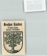35440 W6307 Großen-Linden Vignette Wappen