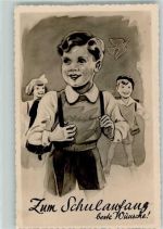 Kind Schultüte erster Schultag