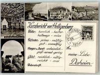 88633 W7799 Heiligenberg , Baden Foto AK Schloss Gasthaus Hohenstein Krankenhaus