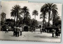 Sevilla ^954 Foto AK Marktszene Plaza de Amerca