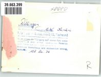 89407 W8880 Dillingen a d Donau FOTO KEINE AK BW Kantine Speiseraum Ort handschriftlich Foto Original aus Archiv eines Ansichtskartenverlags