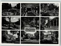 65812 W6232 Bad Soden am Taunus Foto AK Sanatorium Gasthaus Kurterrasse Paulinenschlösschen