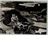 65558 W6251 Schaumburg , Rhein-Lahn-Kr - Fliegeraufnahme Schloss Schaumburg an der Lahn