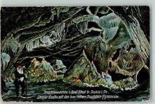 O5907 Thal b Eisenach, Thür Zwerg Grotte Tropfsteinpyramide Tropfsteinhöhle 1913