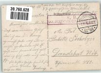 02820 Corbeny 1916 Foto AK Feldpost WK I nr. 95