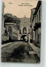 Wilna Vilnius 1917 Gebrauchsspuren Feldpost WK I