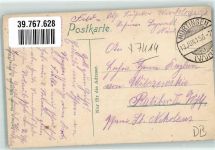 72805 W7414 Lichtenstein , Württ 1915 - Schloss Lichtenstein Hauff-Denkmal Geolo. Pyramide Forsthaus