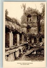 Teile des Palastes u. des quadratischen Turms Archäologie