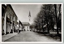 94447 W8350 Plattling Foto AK Stadtplatz