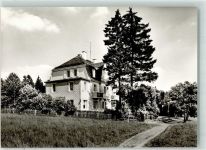95138 W8675 Bad Steben Foto AK Haus Abendfrieden