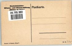 sign. Krusten Rud. Maria Taferl im Schützen-Graben Deutschmeister Witwen- u. Waisen Stiftung Nr. 58 Militär Humor WK I Künstlerkarte