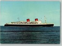 SS Hanseatic Dampfer Foto AK