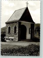 54346 W5501 Mehring , Mosel Foto AK Kirche St. Medardus Kapelle