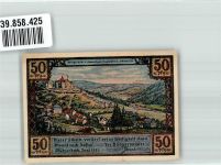 98714 O6316 Stützerbach 1921 Notgeldschein 50 Pfennig ehem. Jagdschloss
