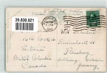 Victoria 1912 - Eisenbahn White´s Creek Bridge Ort lt. Stempel