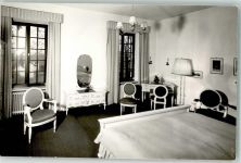 84539 W8261 Zangberg FOTO KEINE AK Gästezimmer im Schloss Foto Original aus Archiv eines Ansichtskartenverlags Ort handschriftlich