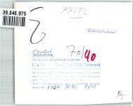 72270 W7292 Obertal , Kr Freudenstadt FOTO KEINE AK Vogelschau Ort handschriftlich Foto Original aus Archiv eines Ansichtskartenverlags
