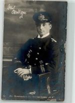Kapitänleutnant Otto Weddigen des U 9 Novatis 70/101 U-Boot